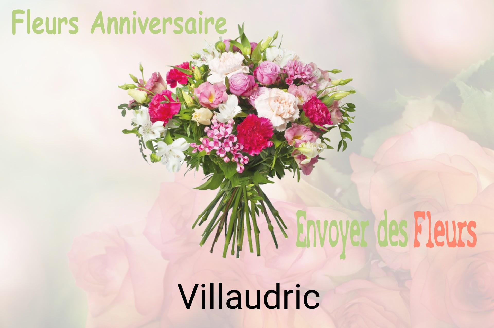 Bouquet de fleurs d’anniversaire livré à Villaudric